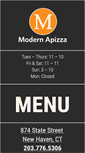 Mobile Screenshot of modernapizza.com